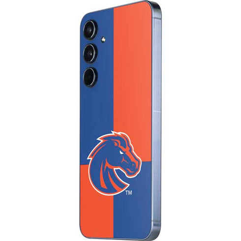 Boise State University Broncos Checkered Galaxy A55 5G Skin